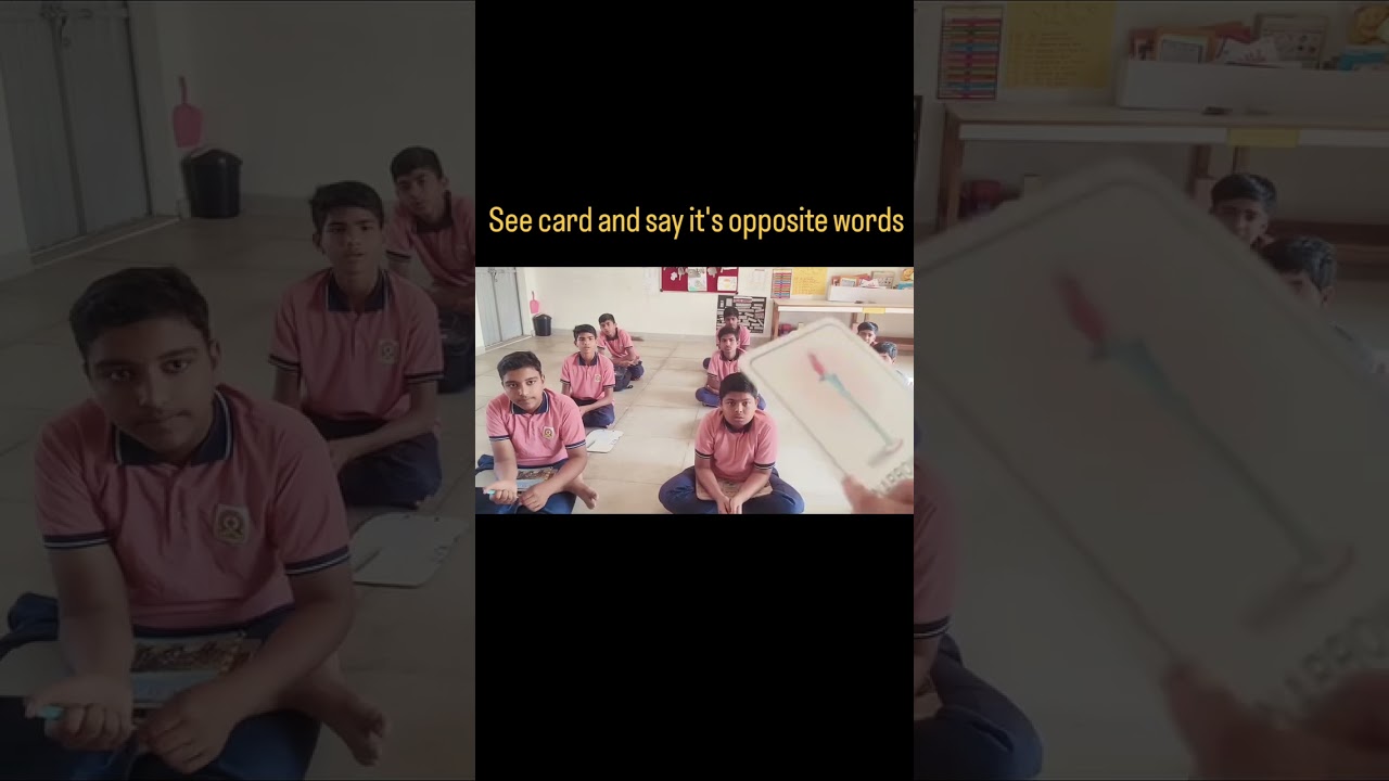 English activity #antonyms #opposite words#