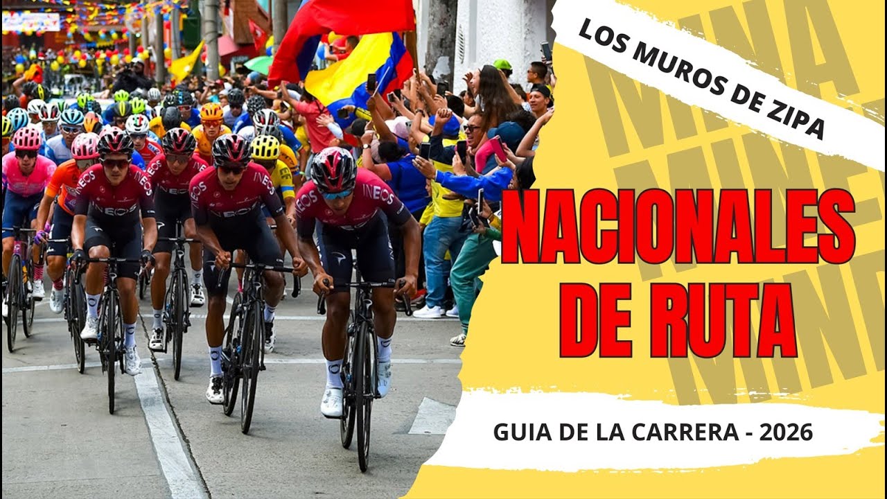 Nacionales de Ruta en Colombia I Análisis del recorrido, los muros de Zipa y favoritos