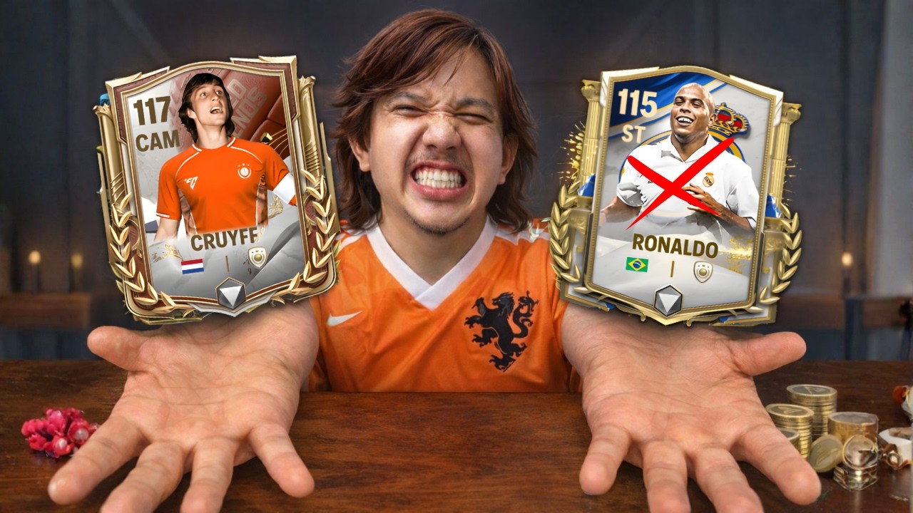 AKHIRNYA GANTI STRIKER BARU! REVIEW JOHAN CRUYFF 117 TARUH ST! | FC Mobile Indonesia