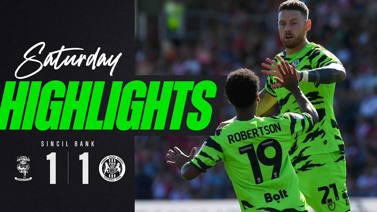 Highlights | Lincoln 1-1 Forest Green