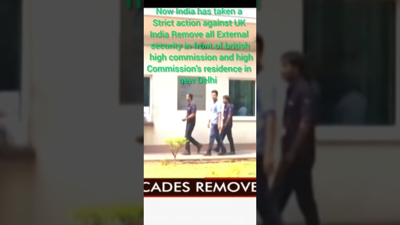 TIT FOR TAT | Indian government Strict action against UK | khalistani protest | #trending #update