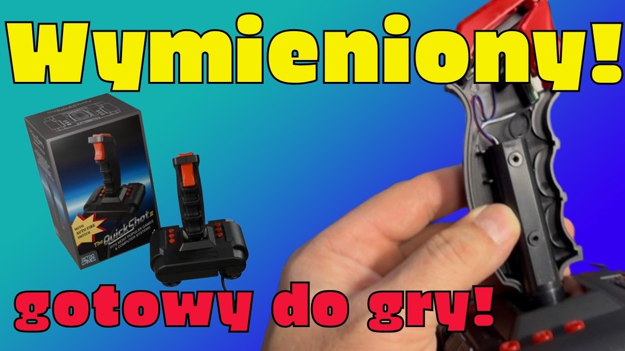 Wymieniony joystick do retro konsolek - test i recenzja!