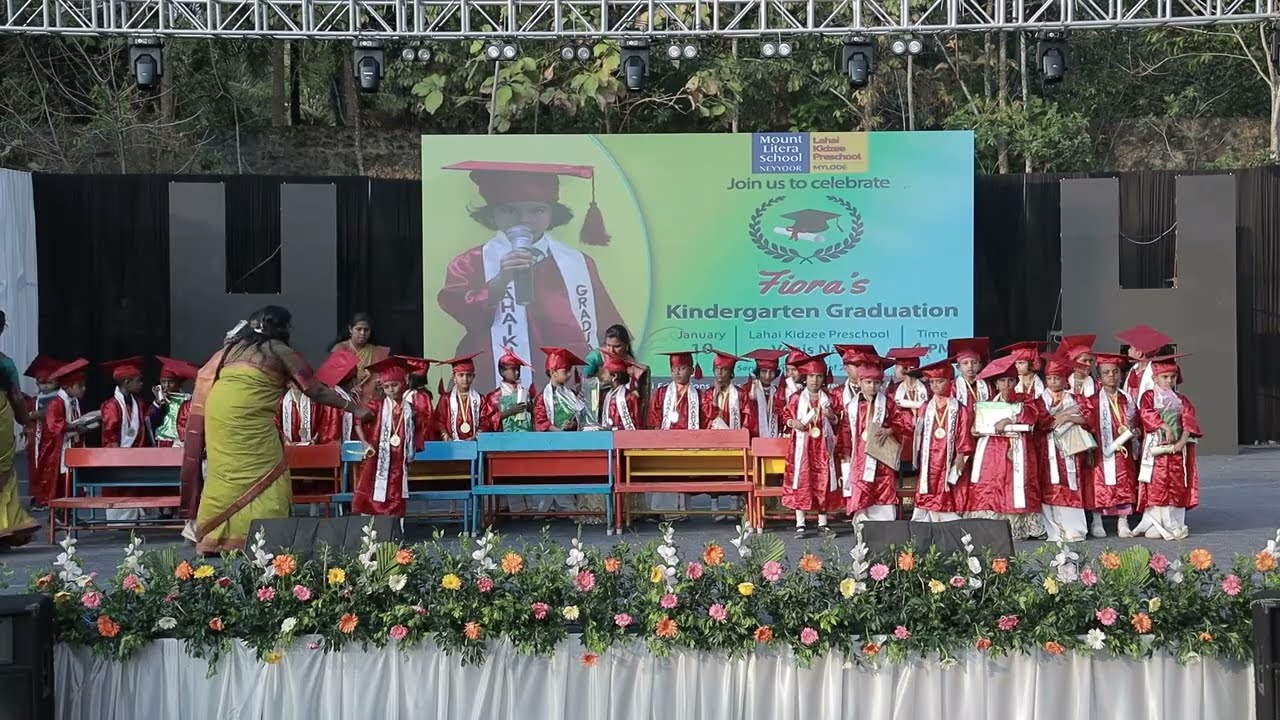 15th Kindergarten Graduation | Papoosa '24-25| Lahai Kidzee Preschool & Mount Litera School, Neyyoor