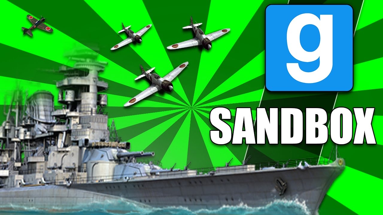 Gmod Sandbox - Epic Battleships Gamemode! (Garry's Mod)