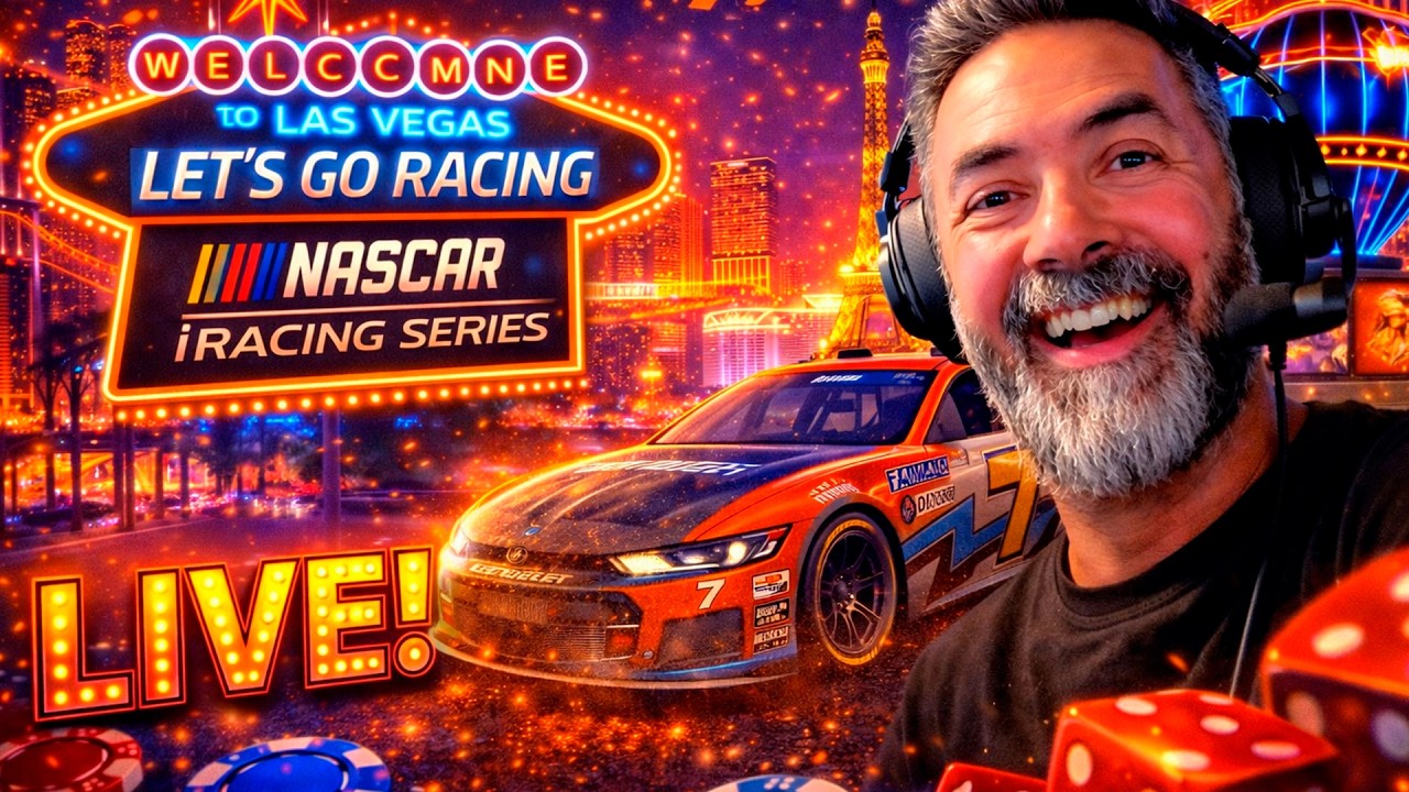 🔴LIVE - NASCAR CUP SERIES - LAS VEGAS Ronda #5 !descontosking !luvas !globaldata !simulação !simube