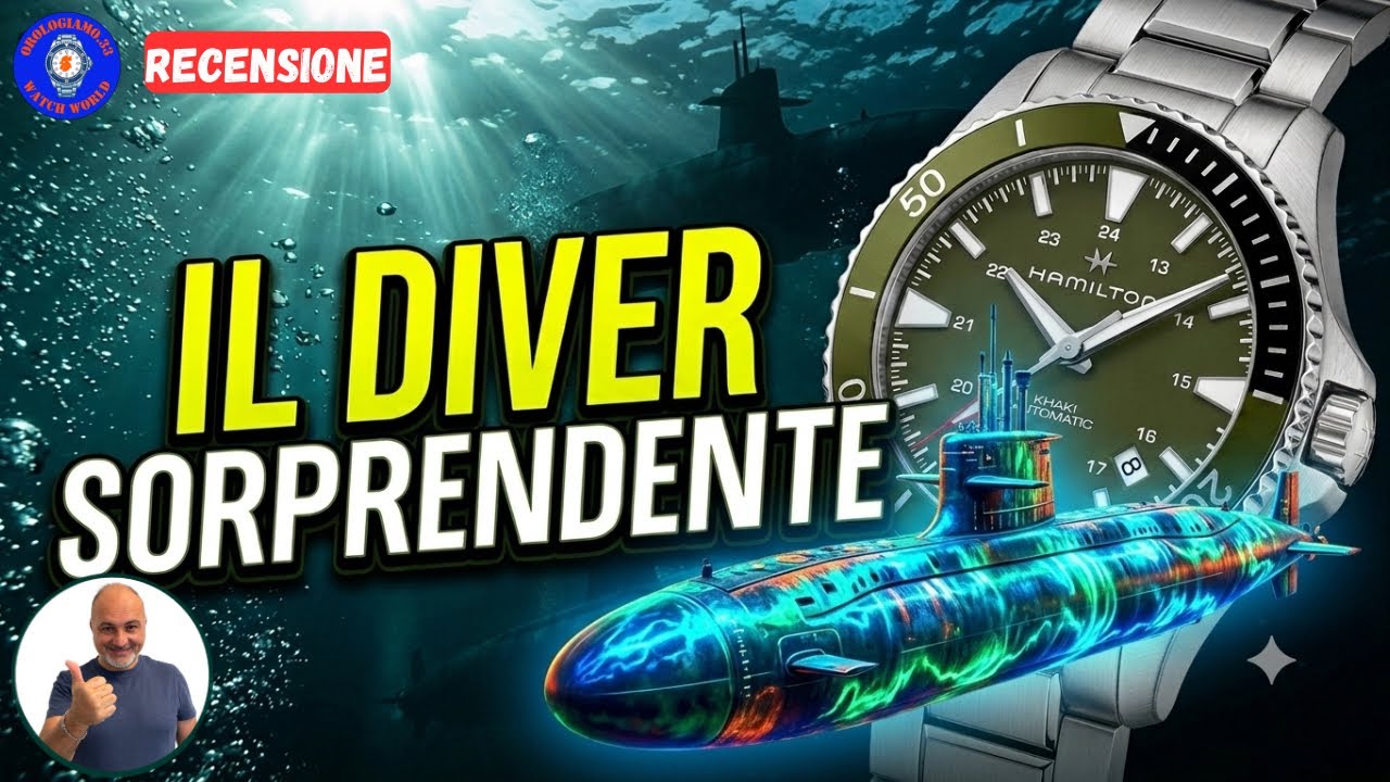 Un diver dal prezzo fantastico! Hamilton Khaki Navy Scuba, un vero TOP!