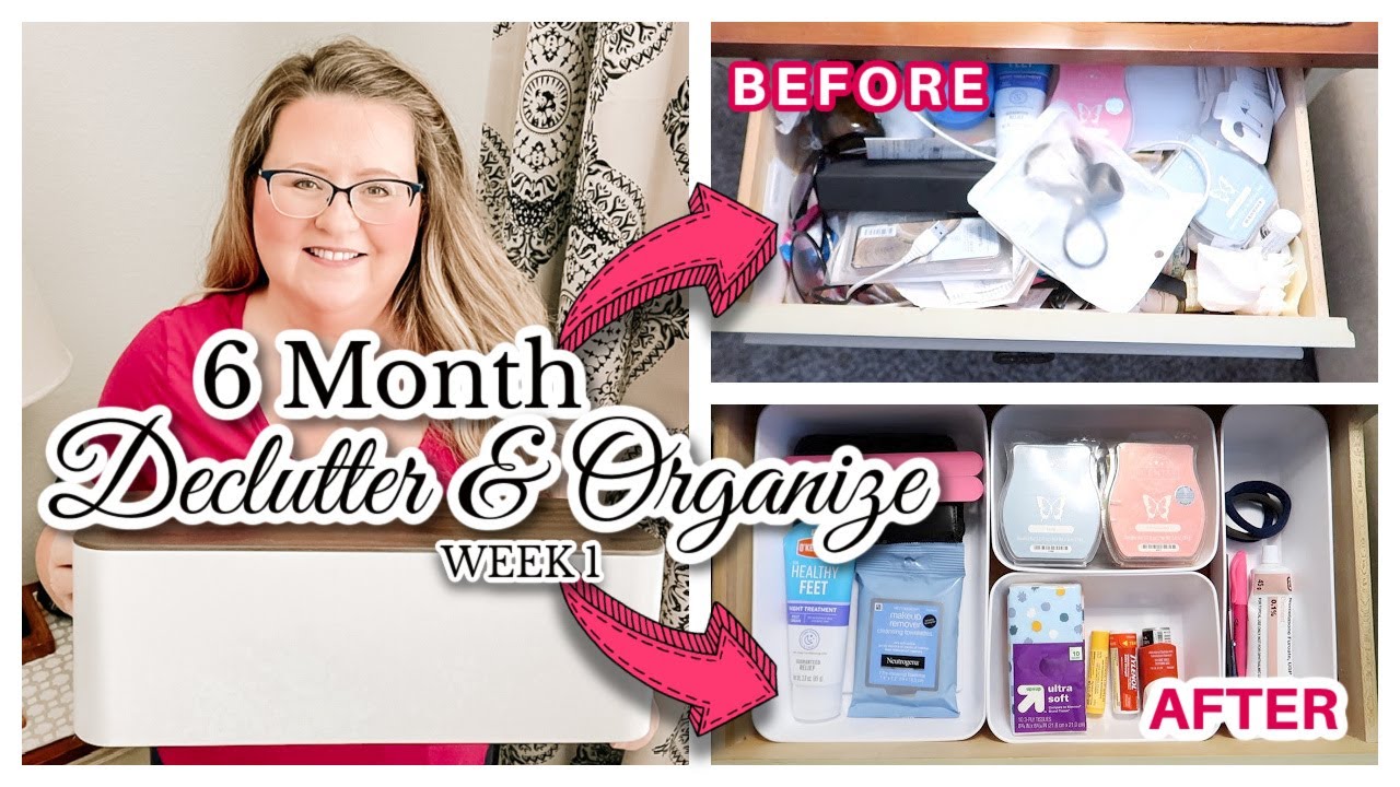 DECLUTTER & ORGANIZE WITH ME:NIGHTSTANDS:CHEST OF DRAWERS:2021