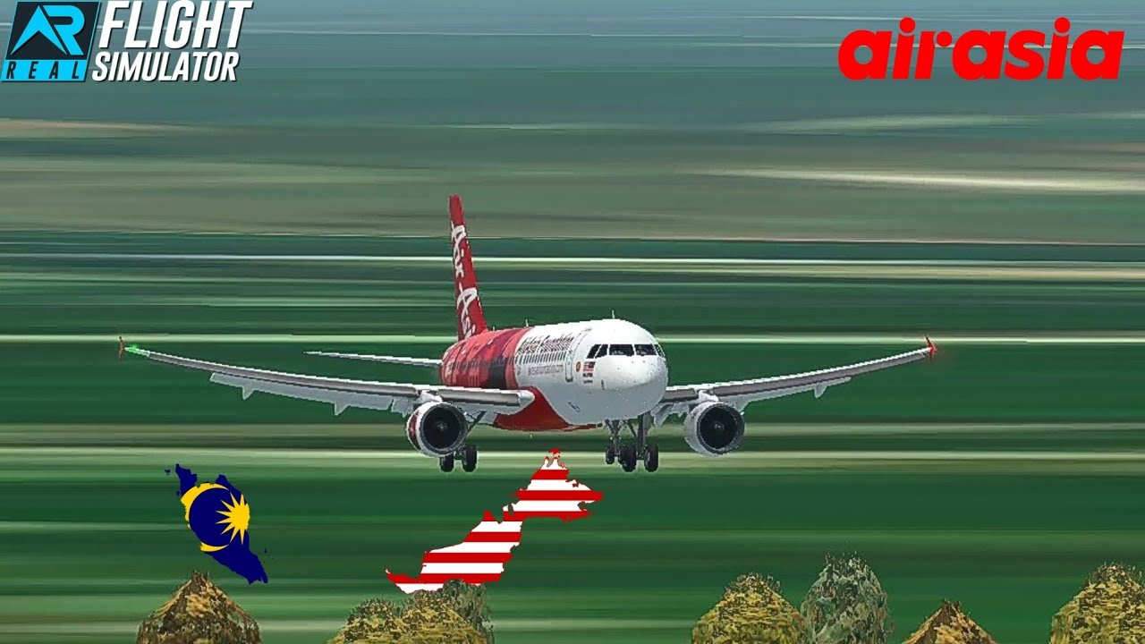 RFS - Real Flight Simulator | Kuala Lumpur to Sibu | AirAsia
