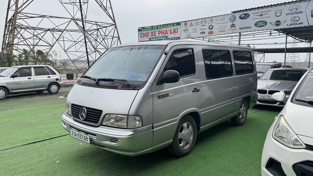MERCEDES MB100 2002. Niềm đam mê nó vô tận lắm các bác ạ