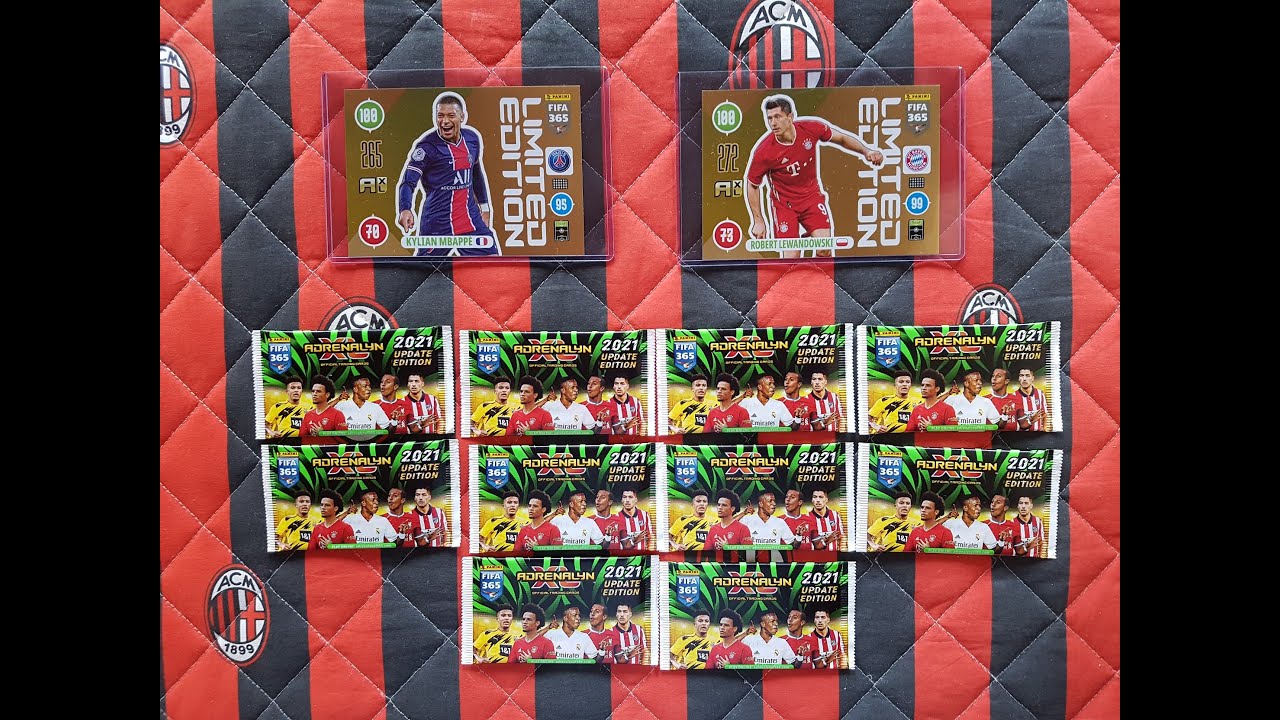 PANINI FIFA 365 2021 UPDATE EDITION - PSG vs BAYERN - MBAPPE vs LEWANDOWSKI - WOW! ILE RAREK WPADŁO!