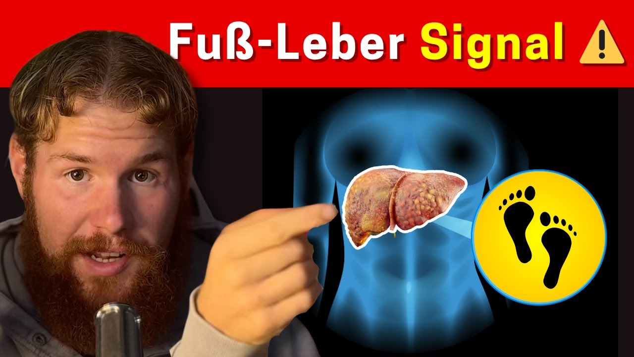 Was deine F&uuml;&szlig;e &uuml;ber deine Lebergesundheit verraten...