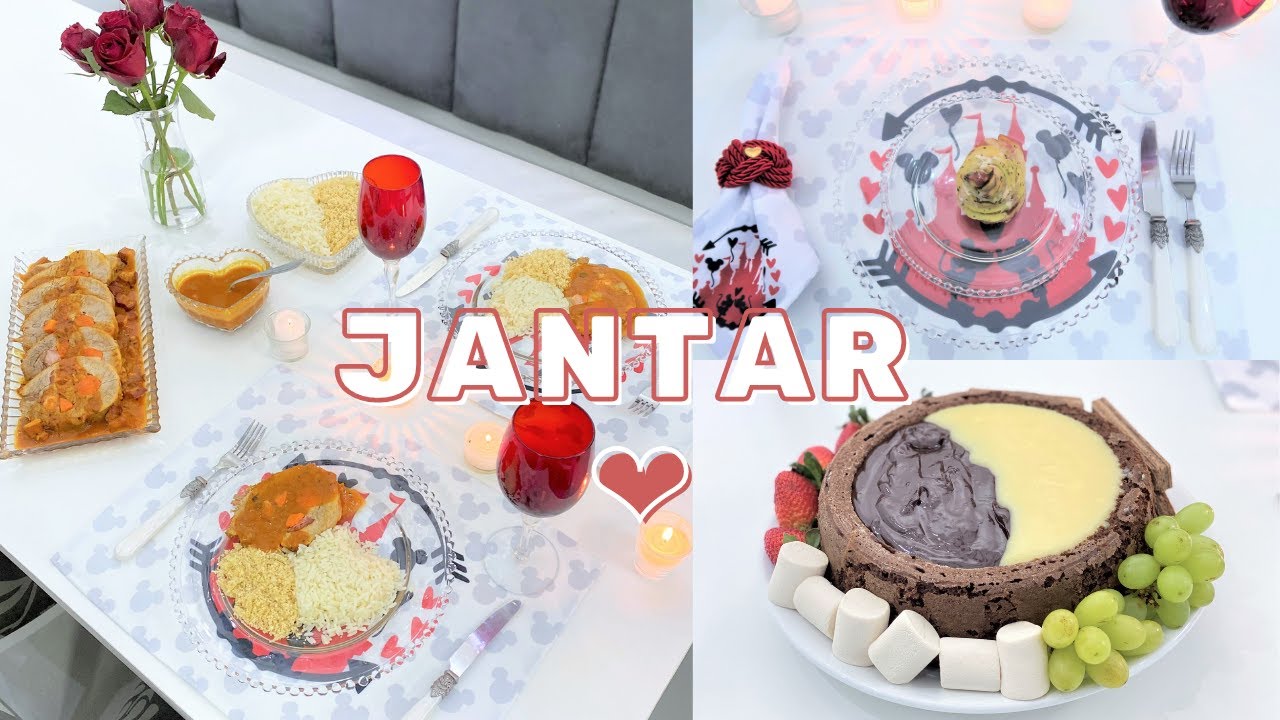 JANTAR COMPLETO PARA O DIA DOS NAMORADOS ❤ + MESA POSTA  | feat Priscila Mello