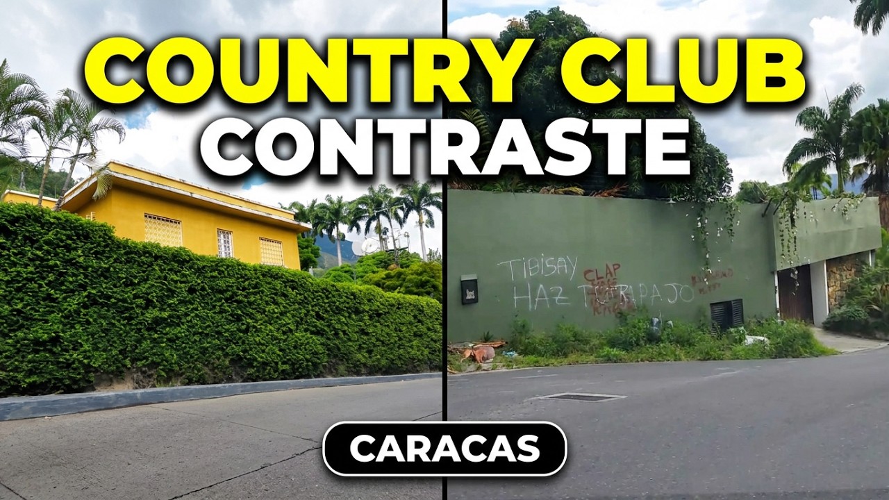 Country Club #Caracas #Venezuela UN CONTRASTE DE 2 MUNDO 1 DE DINERO Y COMODIDADES Y UNA CRISIS PAIS