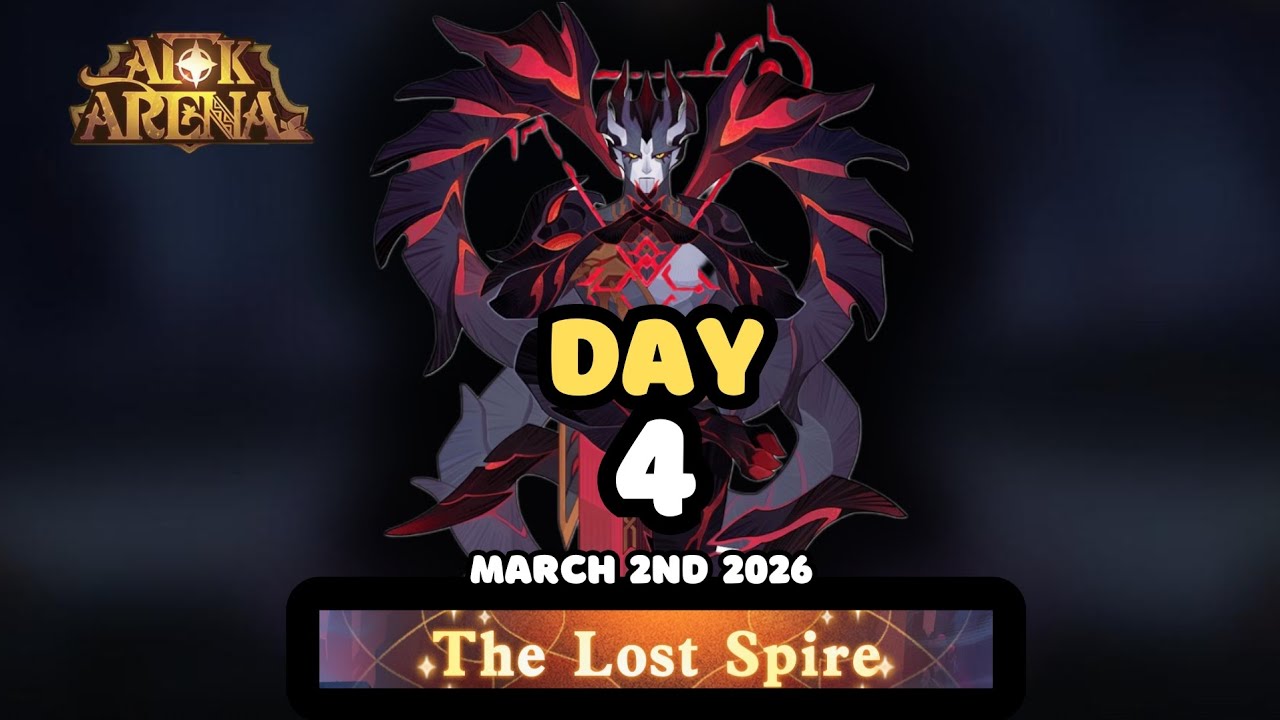AFK ARENA - THE LOST SPIRE - DAY 4