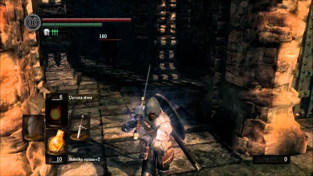 Dark Souls GEJmplay #2 -  Atak na Fortecę Sena