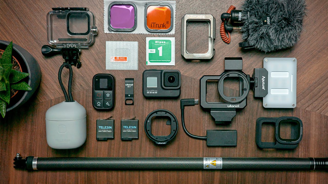 Tutti i MIGLIORI accessori per GoPro HERO8 Black 🔥