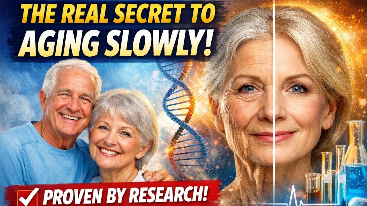 The Real Secret to Aging Slowly: Proven by Science (Not What You Think!)