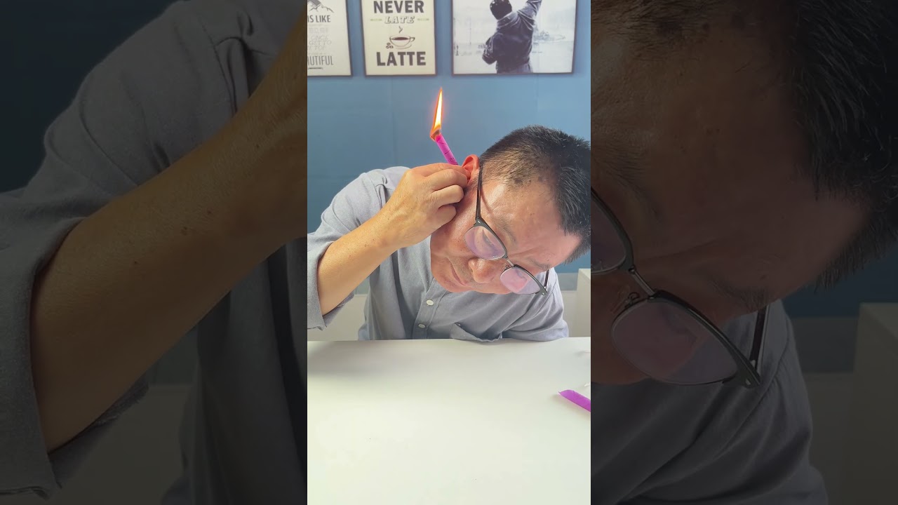Can ear candles really clean earwax?👂️😲