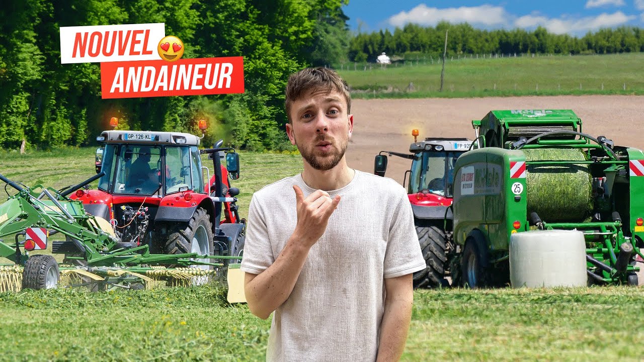 1 SEMAINE À L'ENRUBANNAGE AVEC MOI et semis de sarrasin !