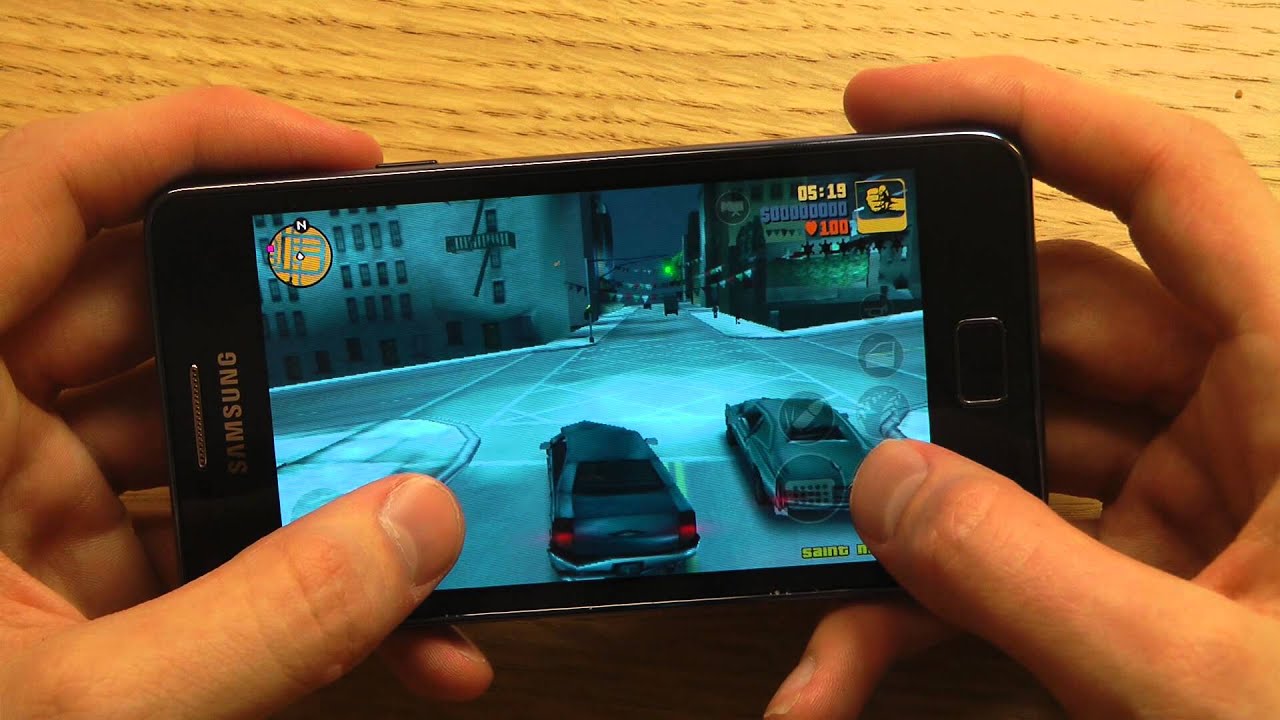 GTA 3 Galaxy S2 Plus Gameplay Review