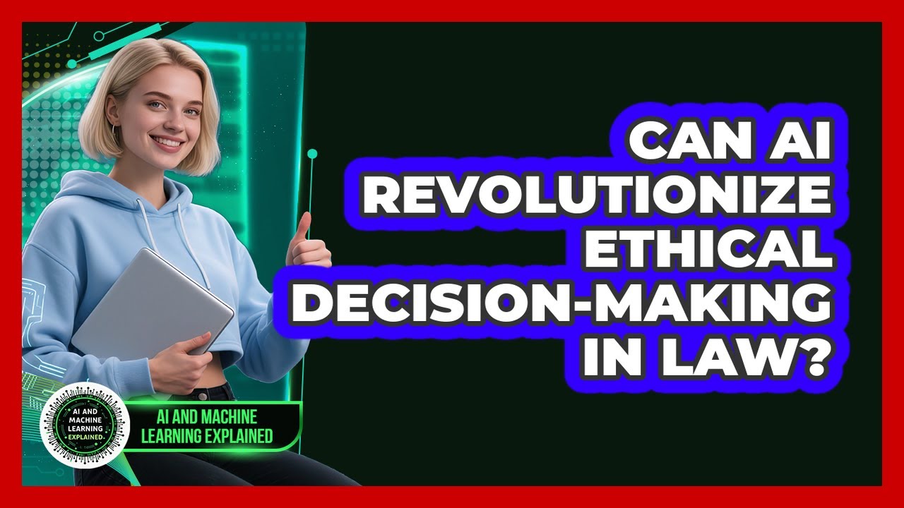Can AI Revolutionize Ethical Decision-making In Law? - AI and Machine Learning Explained