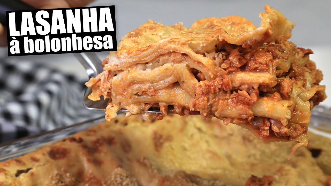 LASANHA À BOLONHESA VEGANA | CLÁSSICA, CREMOSA E FÁCIL | TNM Vegg