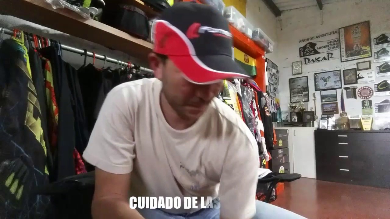 Cuidado de las botas de enduro.