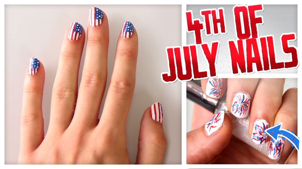 4th Of July Nail Art: Flags, Firecrackers & More! - Do It, Gurl