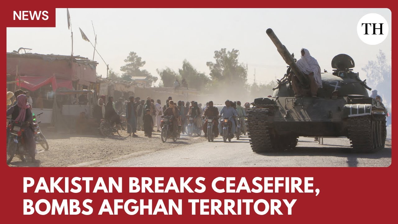 Pakistan breaks 48-hour ceasefire with airstrikes on Afghanistan