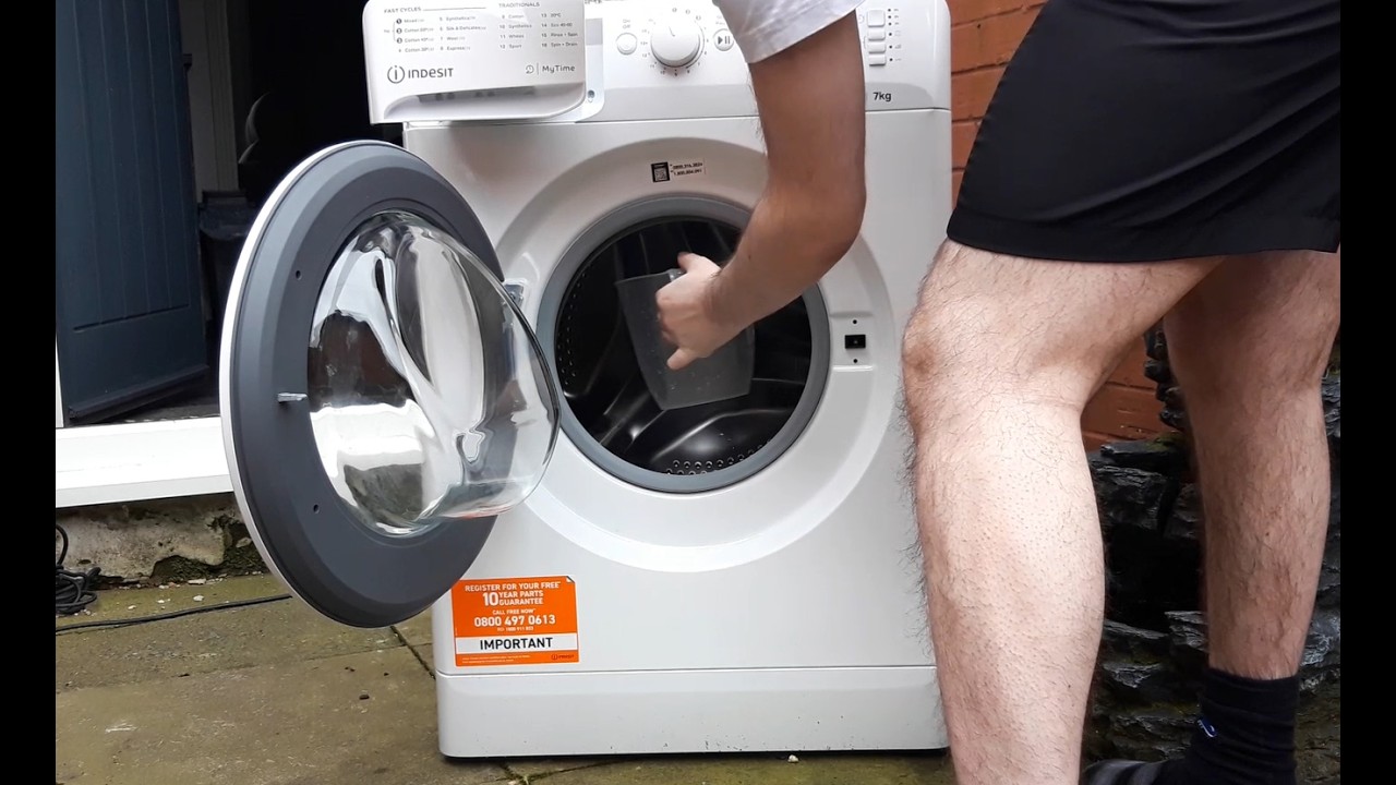 Experiment! Over Filling The Indesit Washing Machine Failed Attempt!