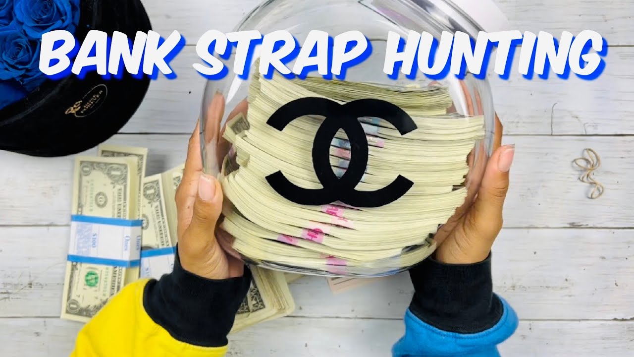 SAVINGS CHALLENGE | BANK STRAP HUNTING $3,000+ | MONEY COUNT | ASMR | STAR NOTES | CASH STUFFING