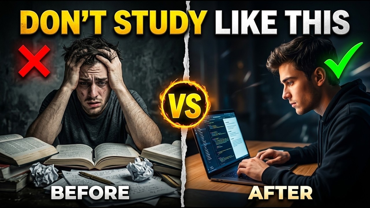 &ldquo;I Wasted 2 Years Studying Like This&hellip;&rdquo; #growthmindset #studyplan #study