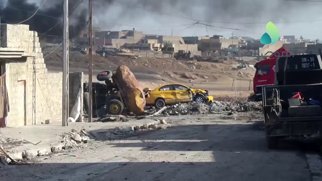 كاميرا الموصلية ترافق مكافحة الارهاب خلال عمليات تحرير حي العامل الاولى والثانية