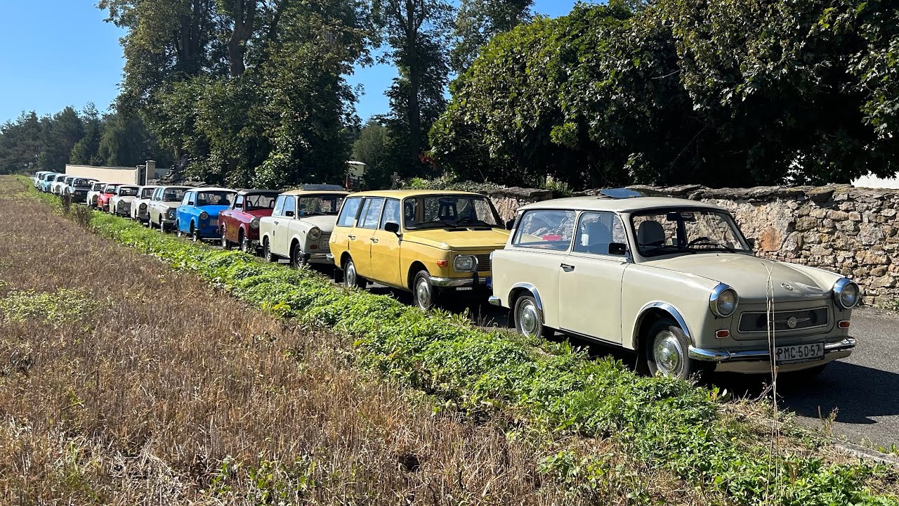 Trabant sraz výlet po Šumavě 16.9. 2023 #trabant