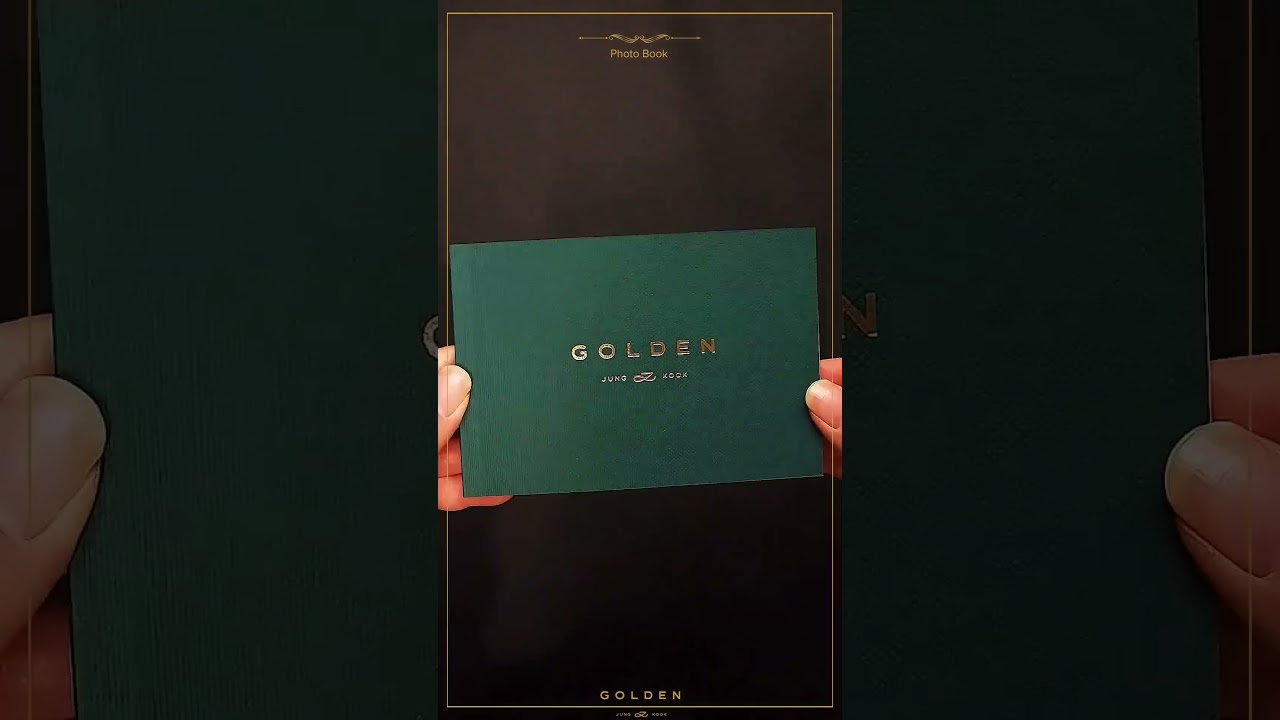 Jungkook - Golden Album Weverse Album Unboxing💚