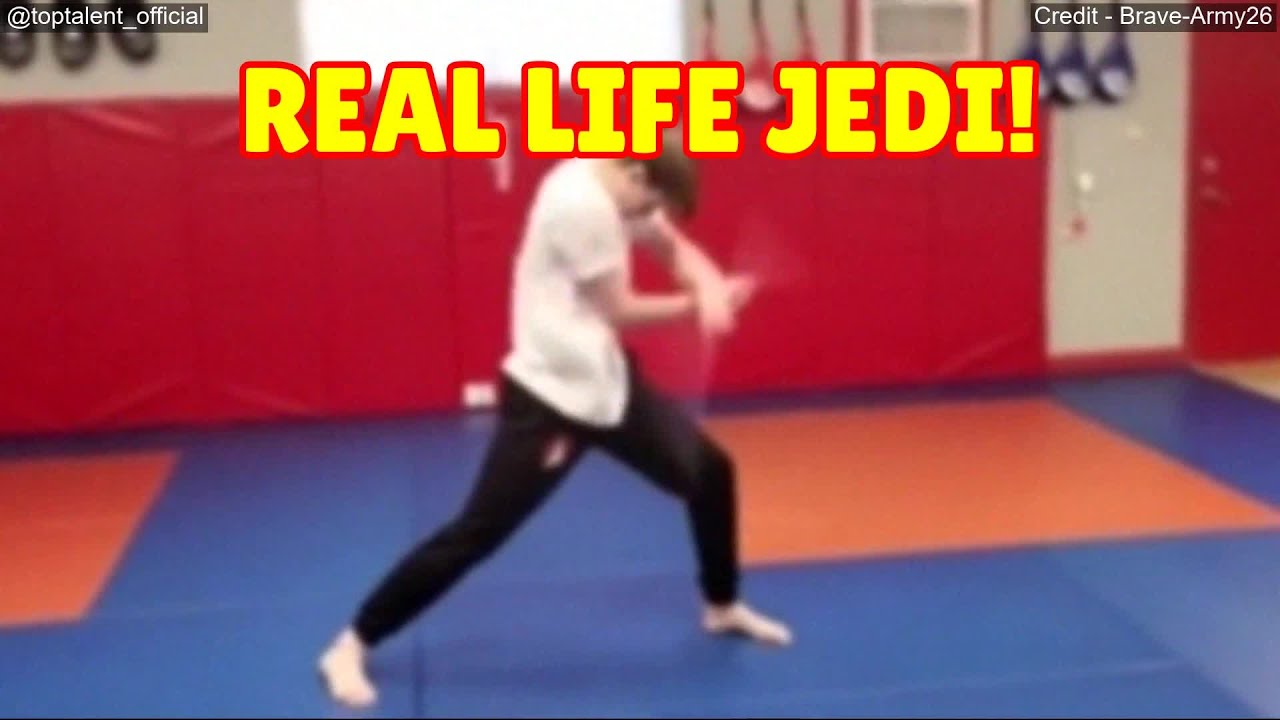 Teen Bo Staff Master Wows Internet: Real-Life Jedi? #talent