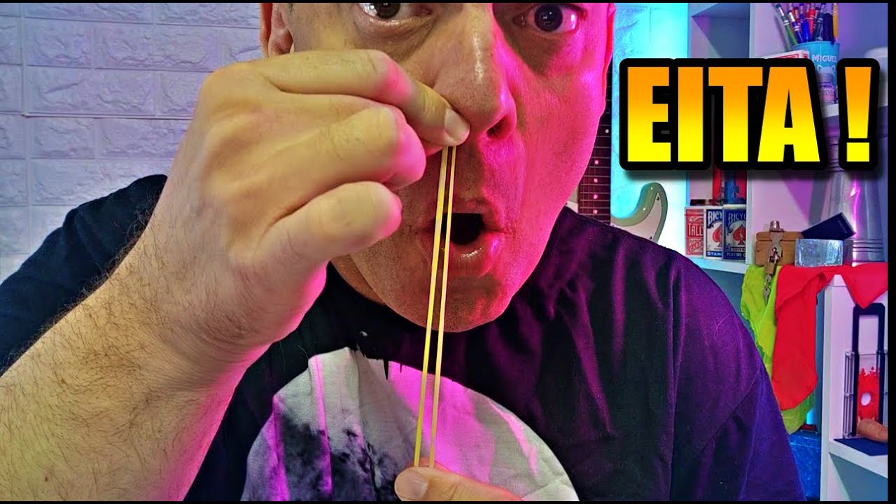 (TUTORIAL) Mágicas com Elástico FÁCEIS | Aprenda 2 mágicas com elástico rápidas muito engraçadas