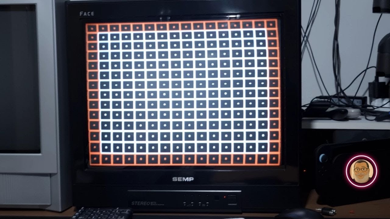 Eu quase destruí minha TV CRT: O erro comum na geometria que ninguém avisa!!