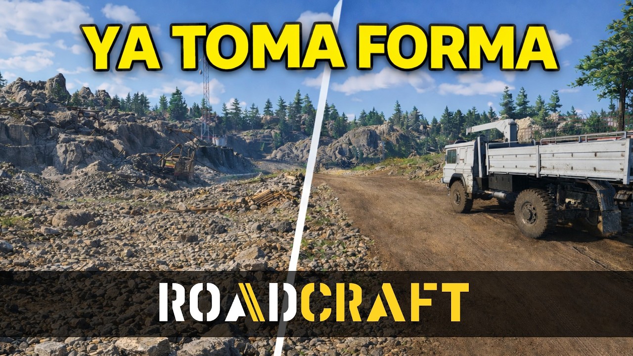 27 | RoadCraft | Directo | Mapa al 69% | los caminos ya toman forma