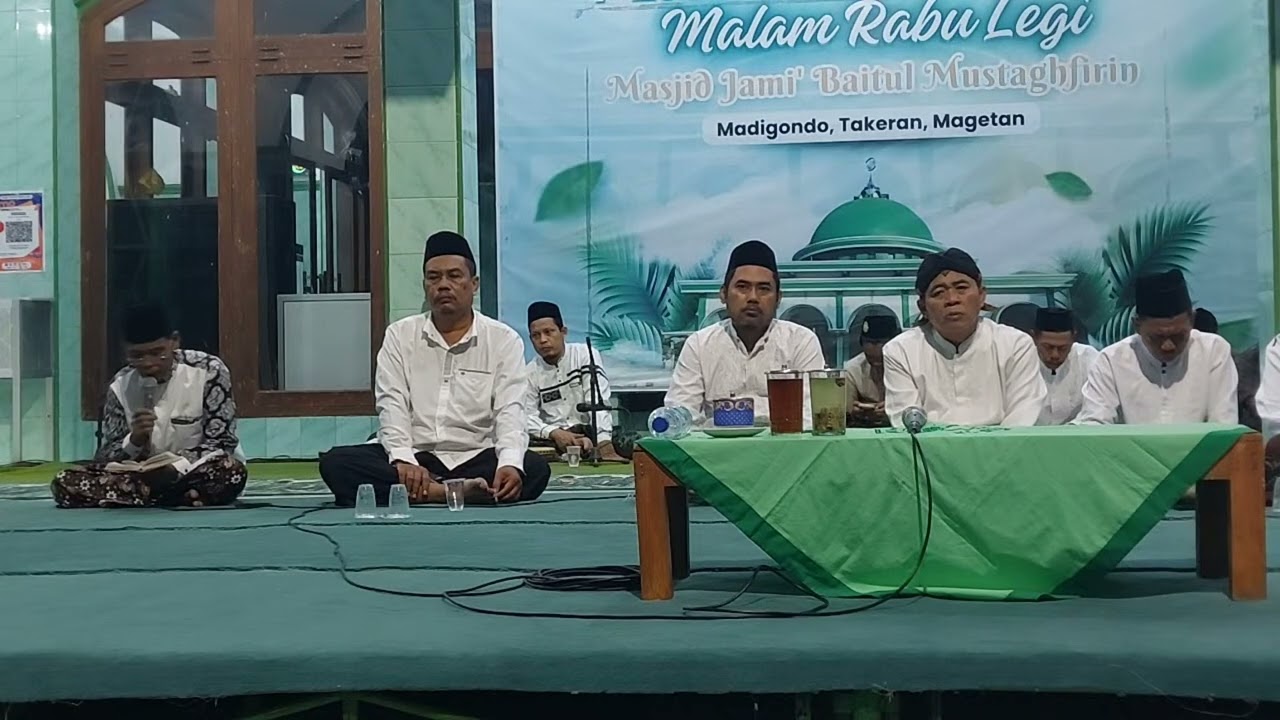 Sorotan1.20.13-1.25.13 KH.Mahaludin S.Pd,M.PdI Ketua Tanfidziyah NU Kebonsari Mdn diMasjid Madigondo