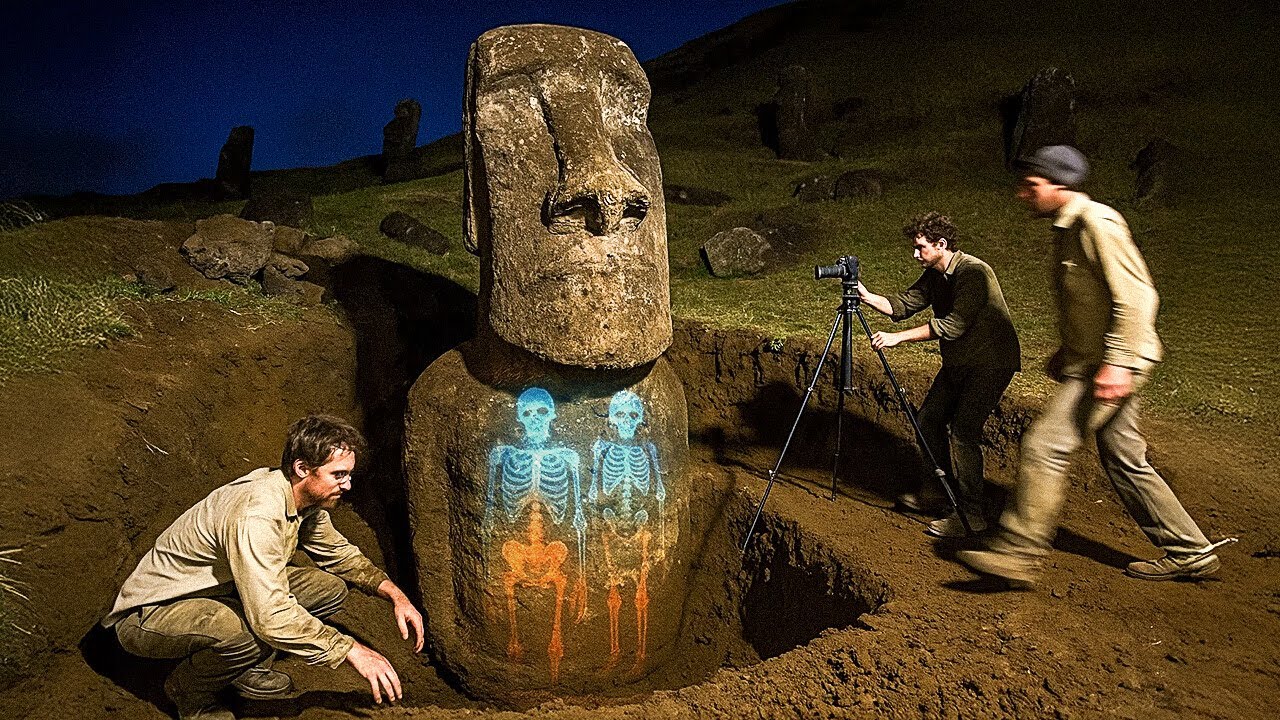 Nova estátua encontrada na Ilha de Páscoa - e as coisas ficaram ainda mais estranhas