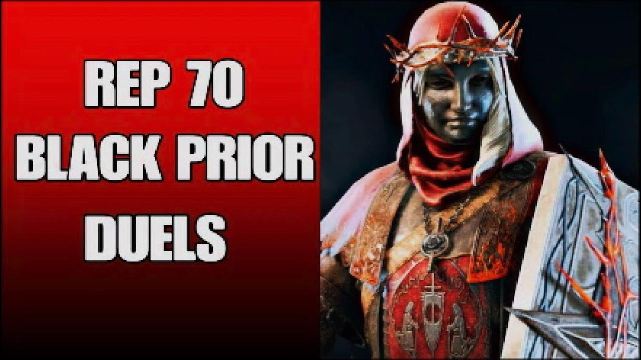 For Honor - Rep 70 black Prior Duels - One of the most well designed heroes