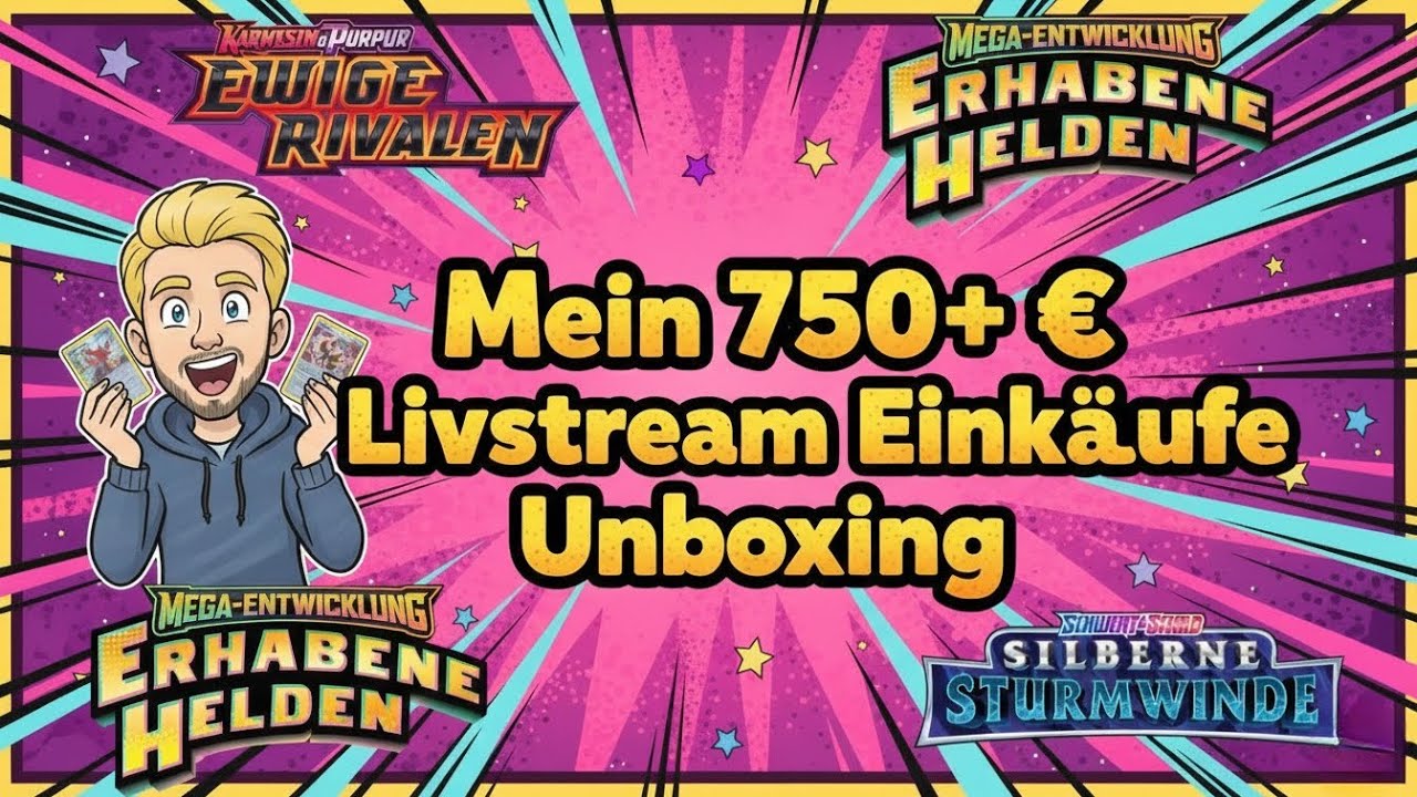 Mein 750€+ Mail Day 😱 Was ich in Pokémon Livestreams auf Whatnot & eBayLIVE gekauft habe!