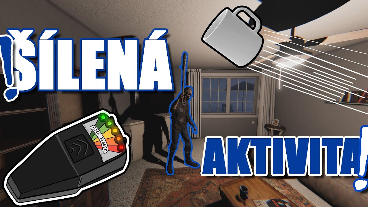 EXTRÉMNĚ AKTIVNÍ DUCH PHASMOPHOBIA