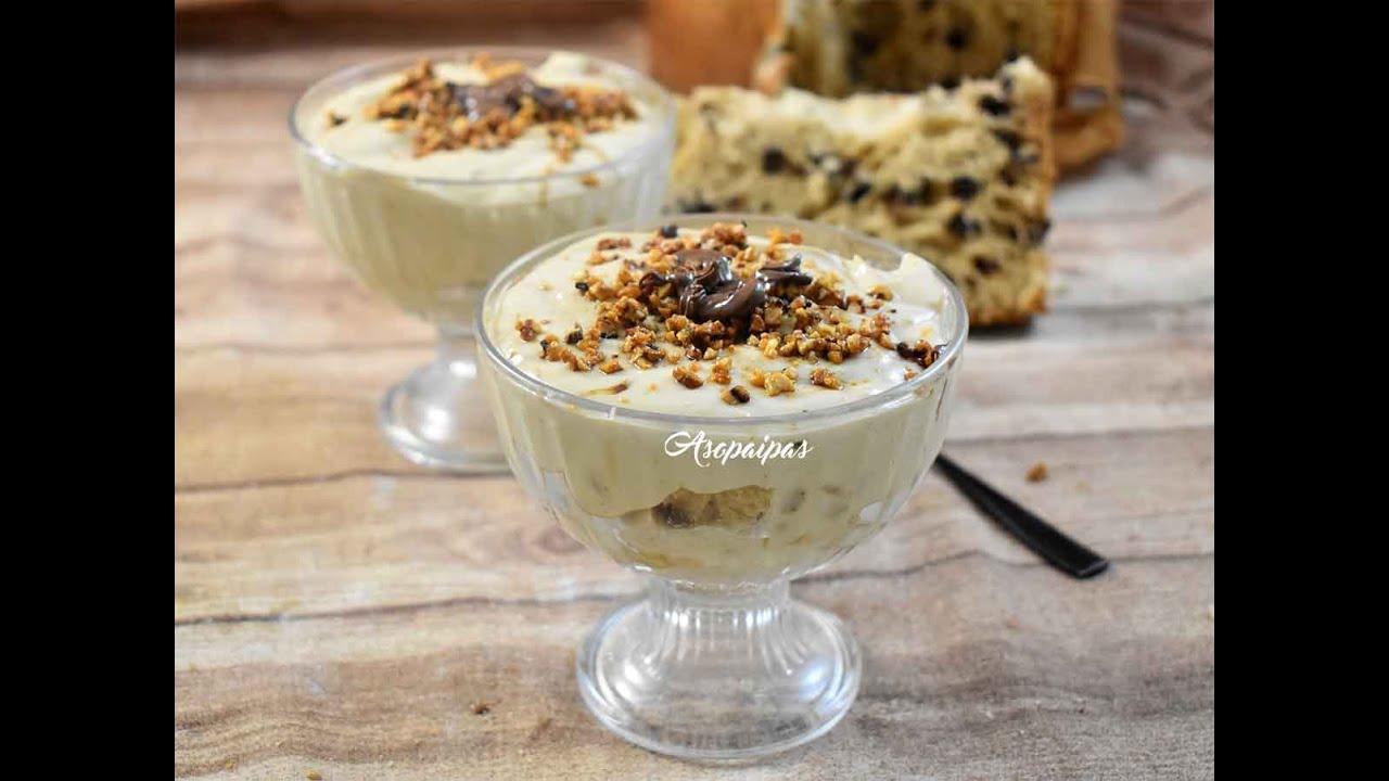 Copa de Panettone y Mascarpone