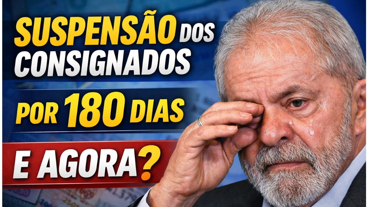 🚨 Suspens&atilde;o dos Consignados por 180 dias