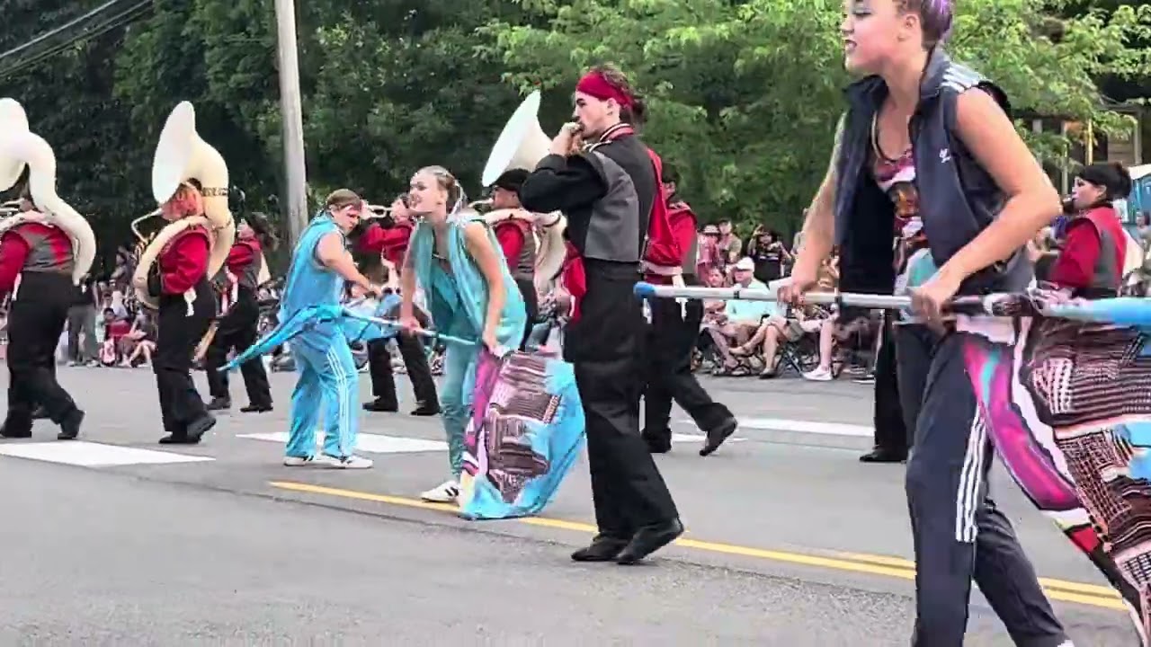 Alexandria Marching Band at Roseville 2023