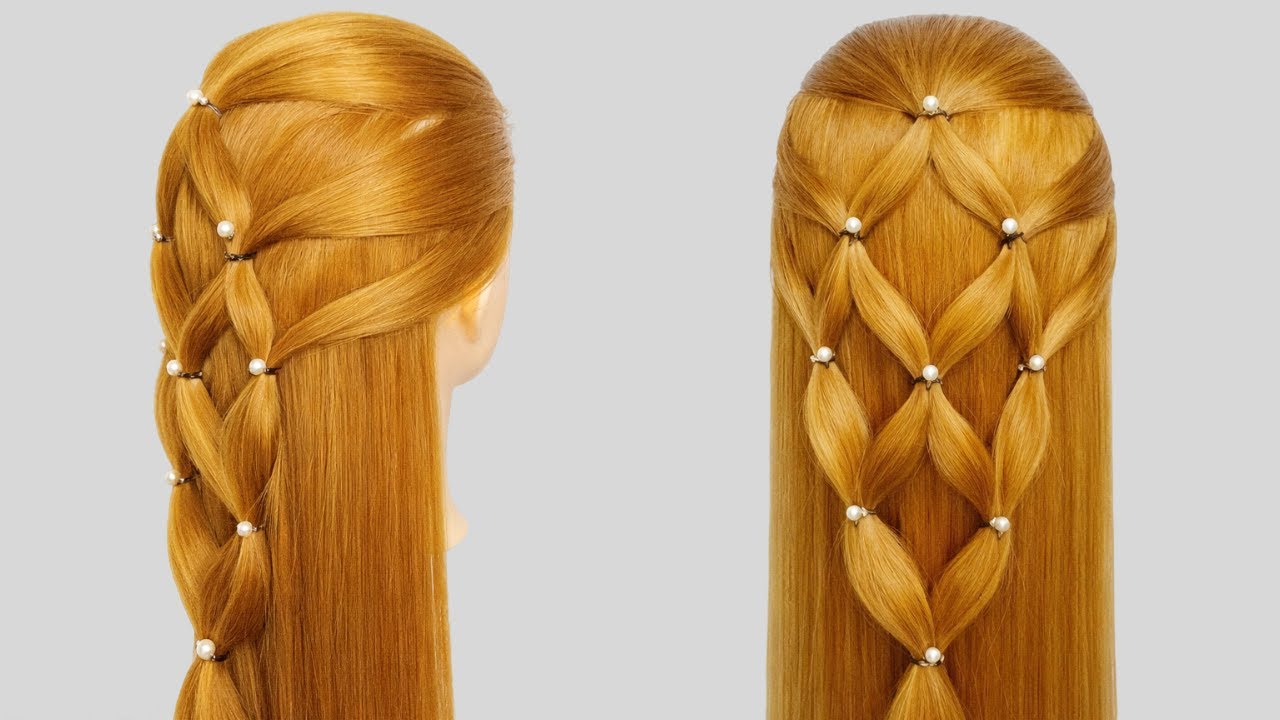 Open Hairstyle for Girls | Attractive Simple New Trending Look | Wedding & Birthday Hairstyle 2026