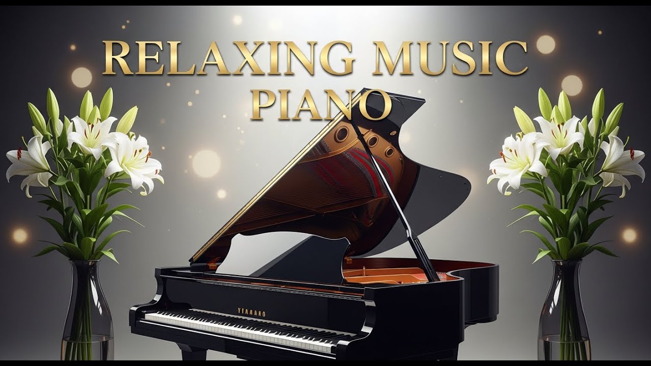 Relaxing Piano Music for Peaceful Midnight Sleep 🌌 Gentle Piano Instrumental Calm