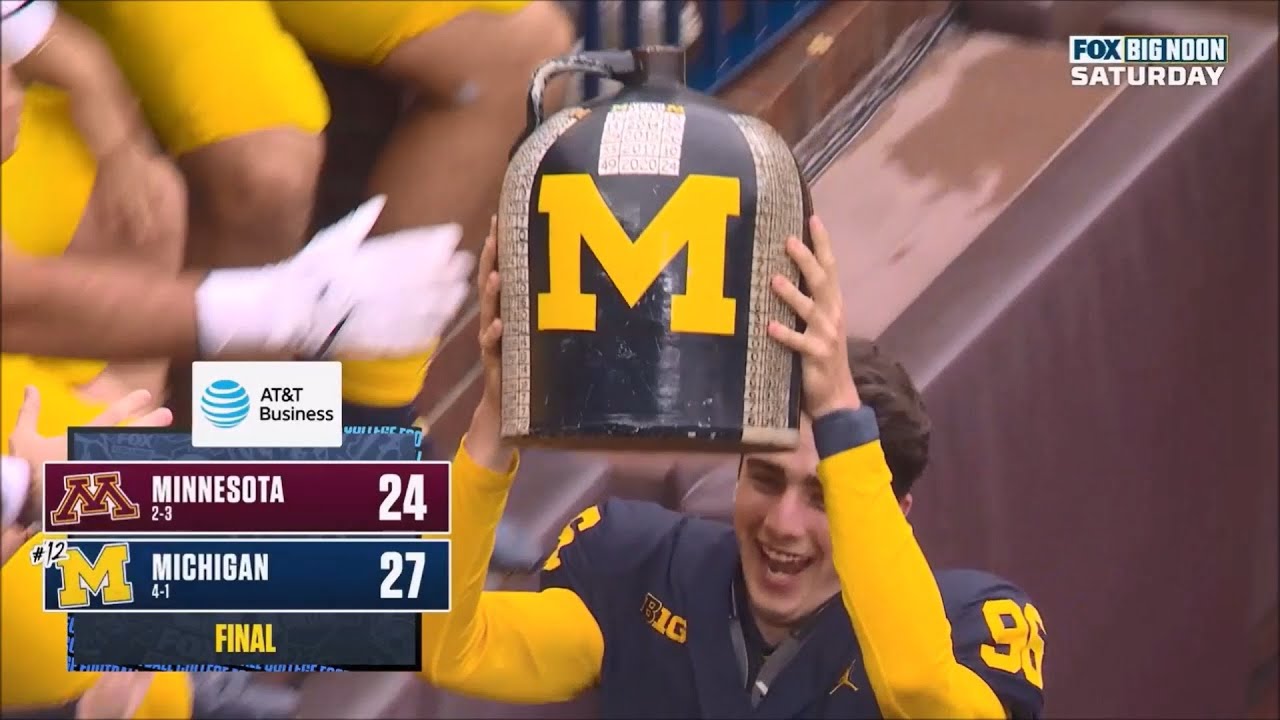 2024: Michigan 27 Minnesota 24